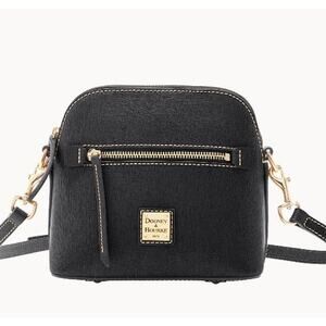 Dooney & Bourke Saffiano Domed Crossbody Black Bag A551067